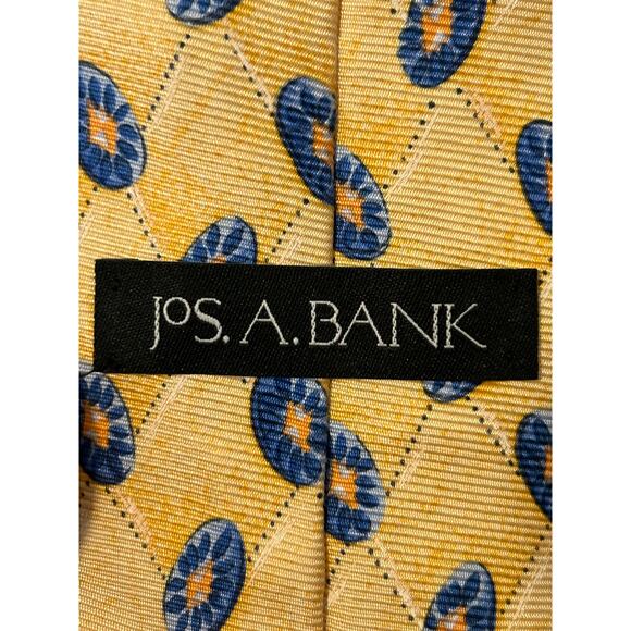 Jos. A. Bank Silk Patterned Made in Italy Neck Ties LOT OF 4 Suit Tie Business - Picture 7 of 13